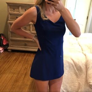 ZARA Blue Skort Mini Romper